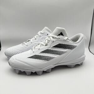 Adidas Adizero MD IF3366 Wms 9.5 White/Black Softball Cleats